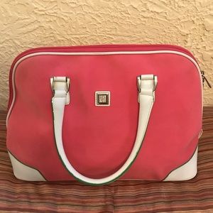 Diane Von Furstenberg DVF Canvas Overnight Bag